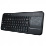 trådløst usb tastatur med pegefelt, logitech k400 nordic