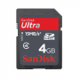 SanDisk Ultra 15mb/s 4gb sd-kort