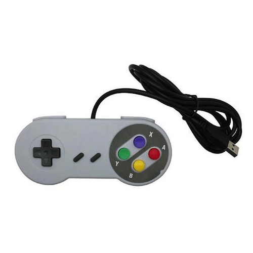 USB Controller/Gamepad ("SNES" layout) for Raspberry Pi