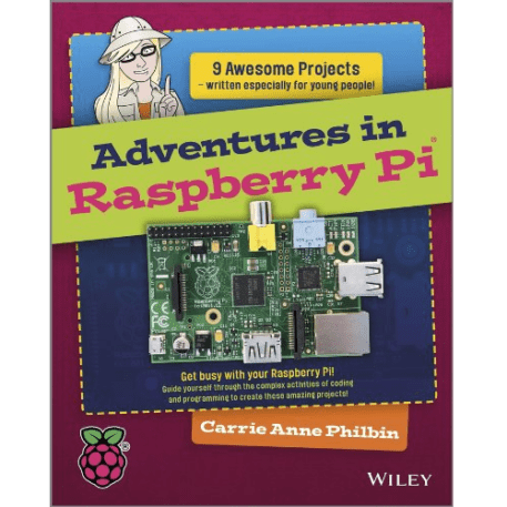 adventures in raspberry pi book