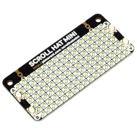scroll hat mini led raspberry pi