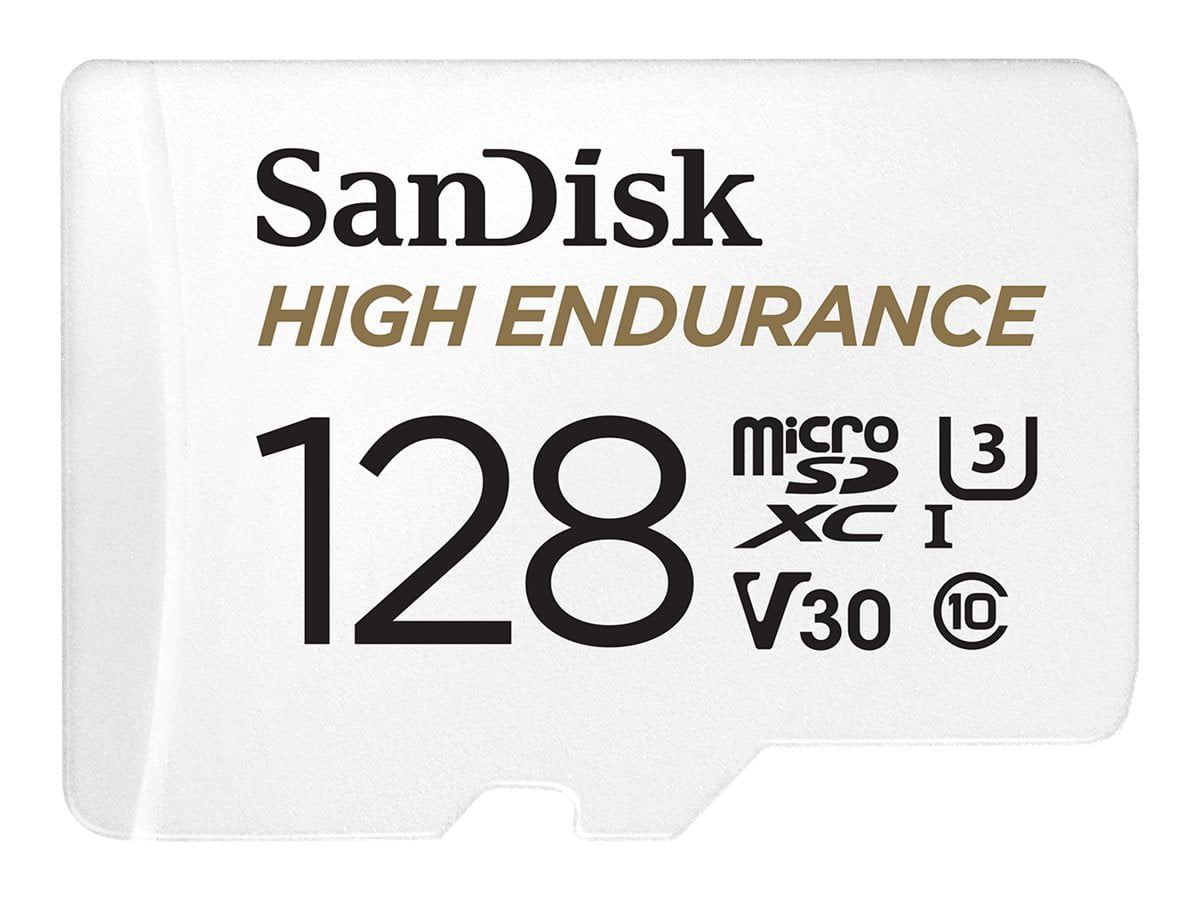 128GB Micro SD - SanDisk High Endurance Class 10