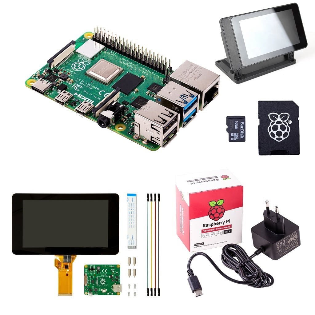 Display Starter Kit med Raspberry Pi 4 Model B