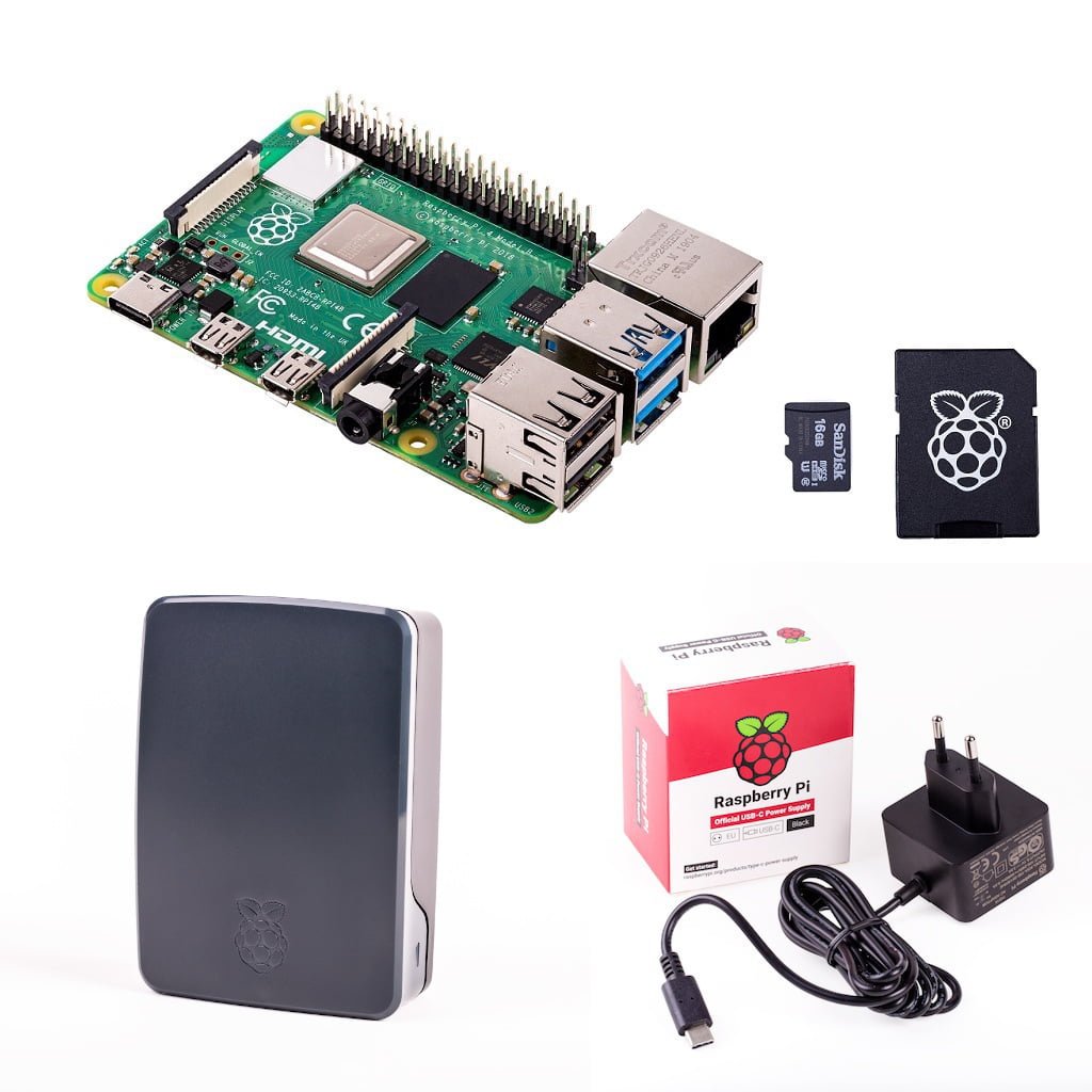 Raspberry Pi 4 Starter Kit (Raspberry Pi included)