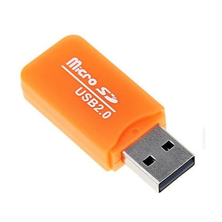 USB Micro SD Card reader •