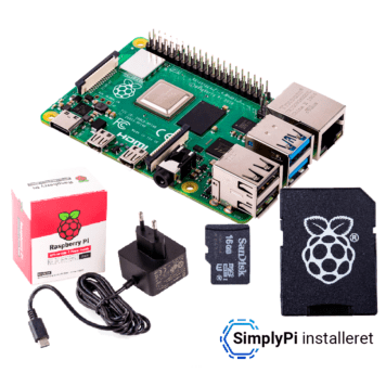 Raspberry Pi 4 Model B Starter Kit • RaspberryPi.dk