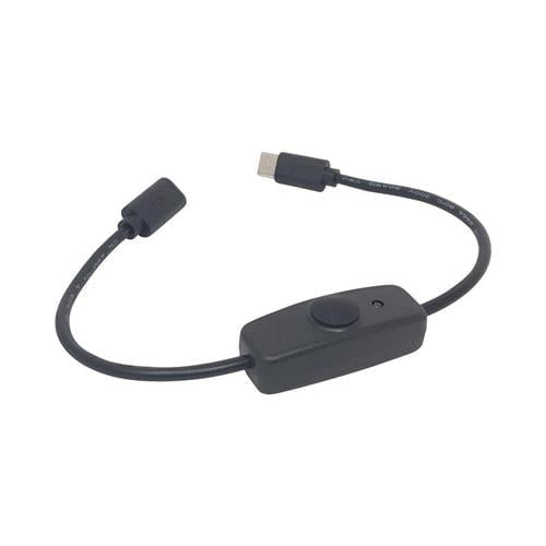 Gymnast foder Eksamensbevis USB-C Kabel med On/Off Switch • RaspberryPi.dk