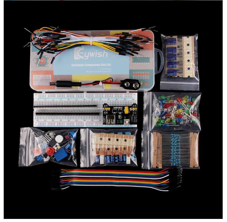 Electronics Basis Kit with Components •