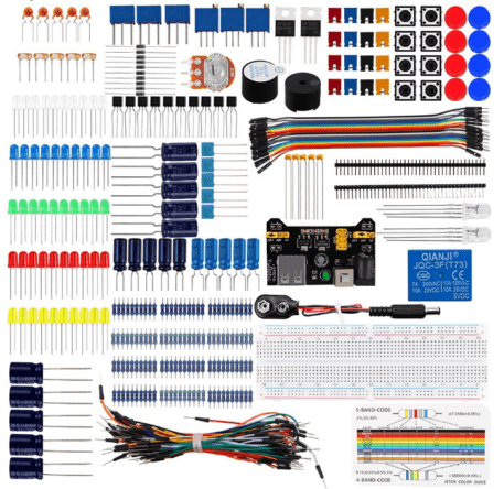 raspberry pi elektronik komponenter kit