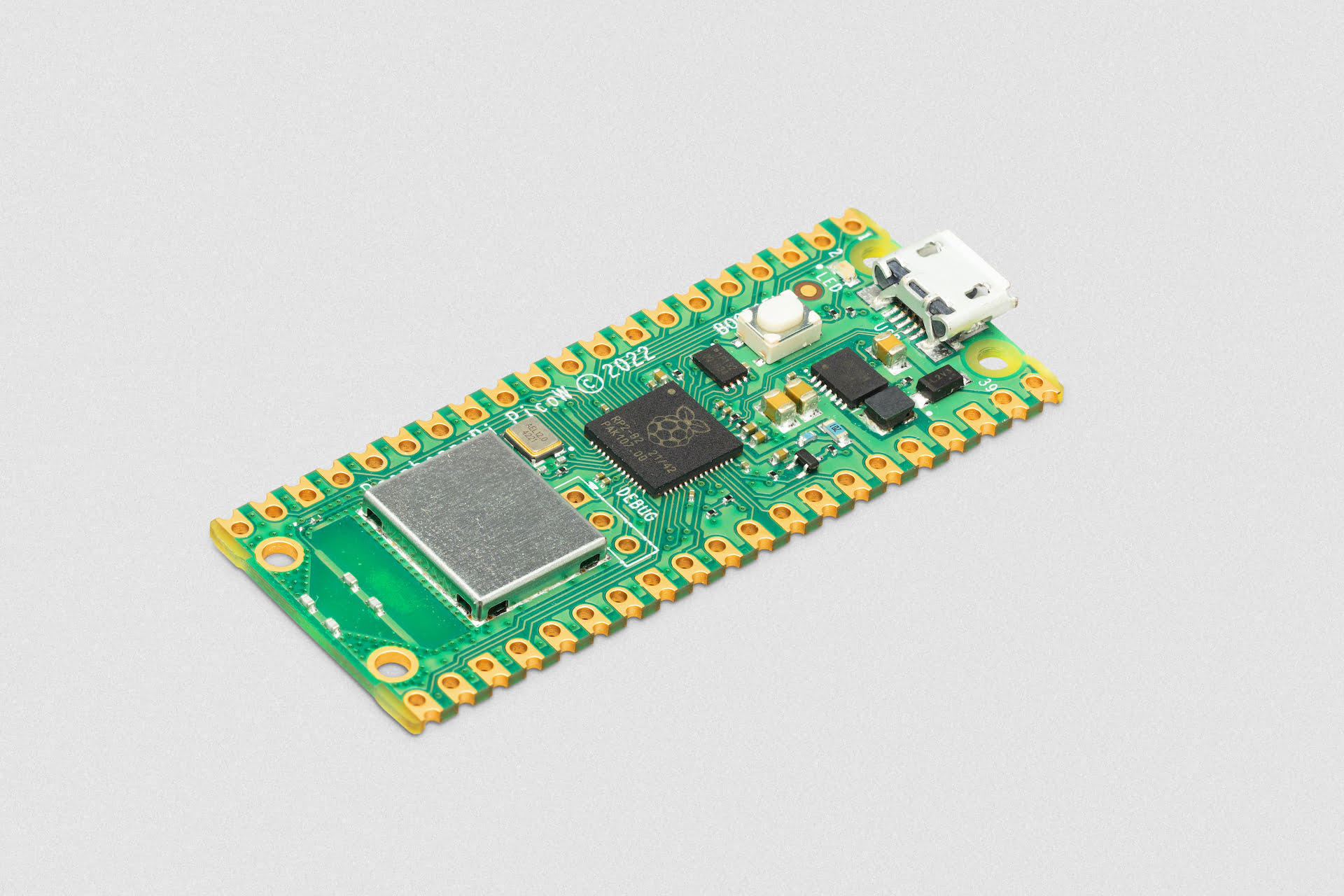 Raspberry Pi Pico W RP2040 ARM Cortex M0+ CYW43439 WiFi
