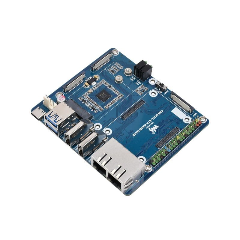 Dual Gigabit Ethernet 5G/4G Base Board til Raspberry Pi CM4