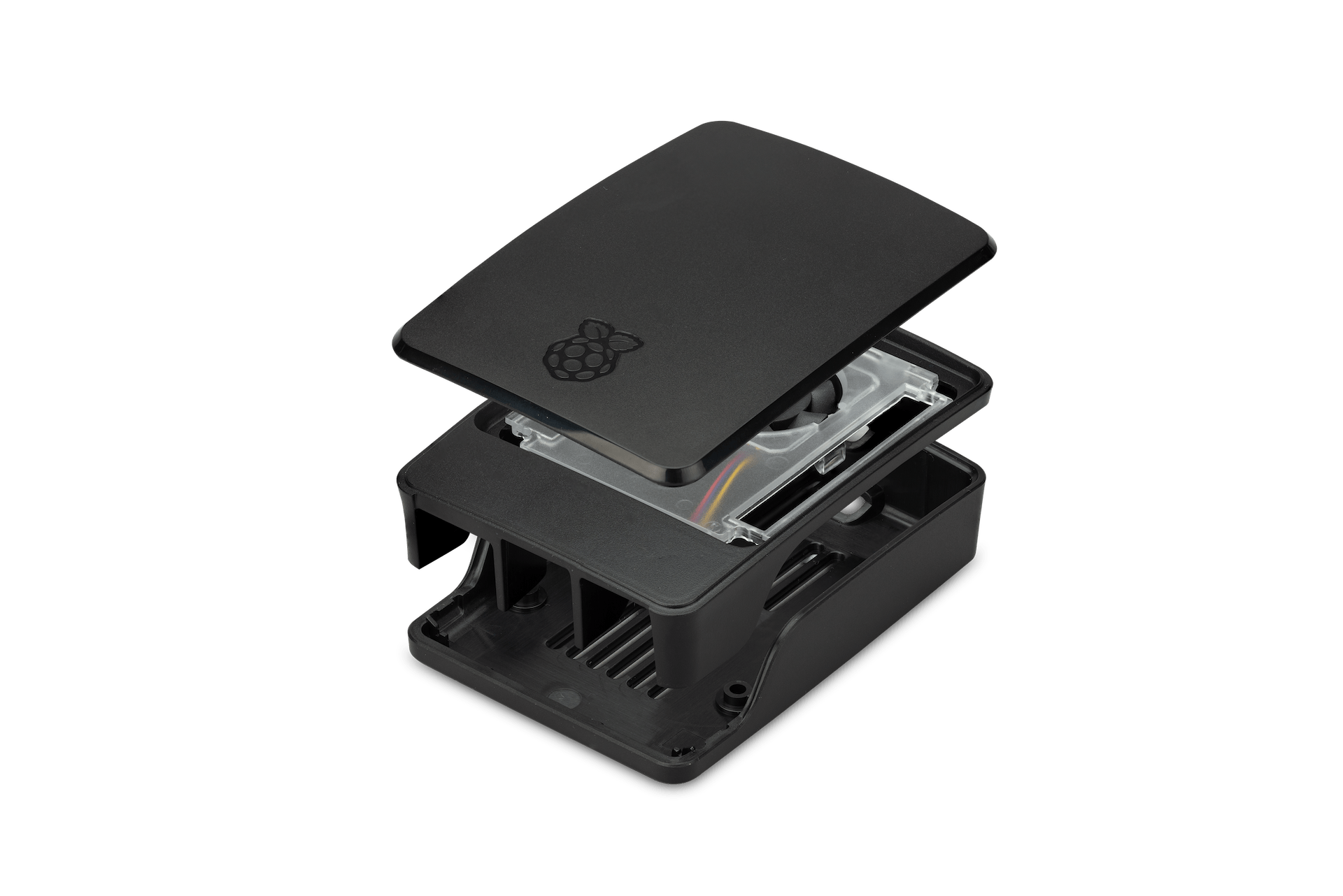 Official Raspberry Pi 5 Case - Musta/harmaa