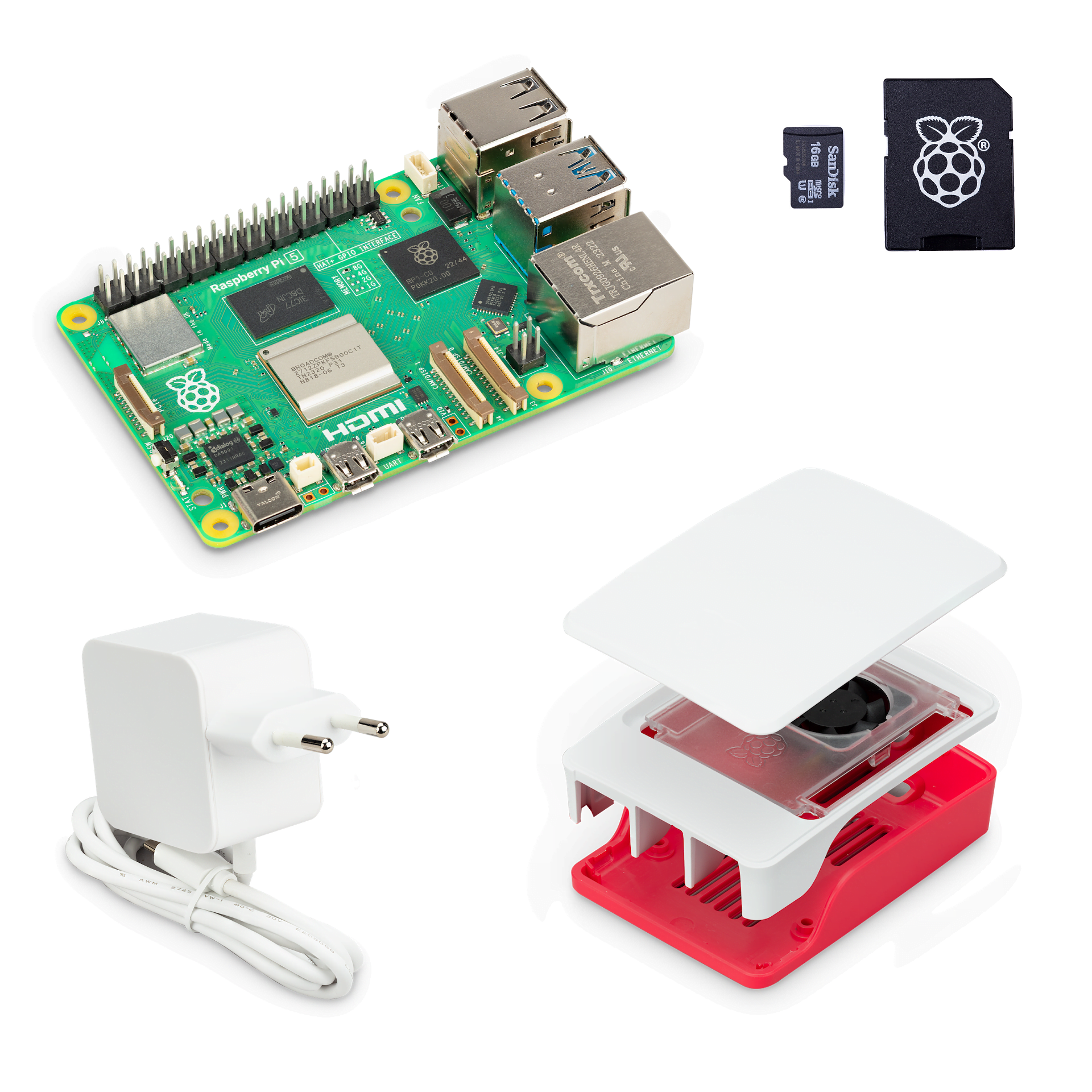 Raspberry Pi 5 Starter Kit •