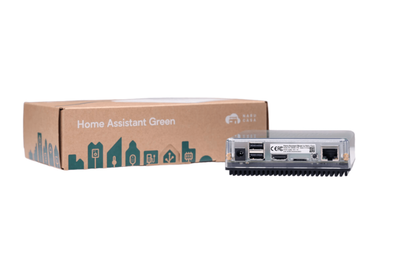 Home Assistant Green •