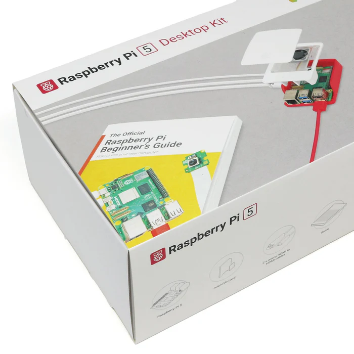 Official Raspberry Pi 5 Desktop Kit 4 GB Dansk