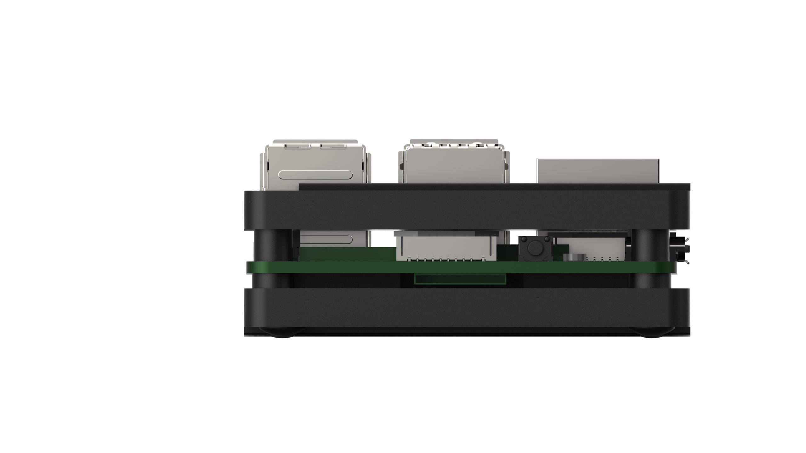 Edatec Raspberry Pi 5 Case Edatec Open Heatsink Case for Pi 5 • RaspberryPi.dk