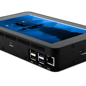 KKSB 7 Touchscreen Case Officiel Display og Pi 5