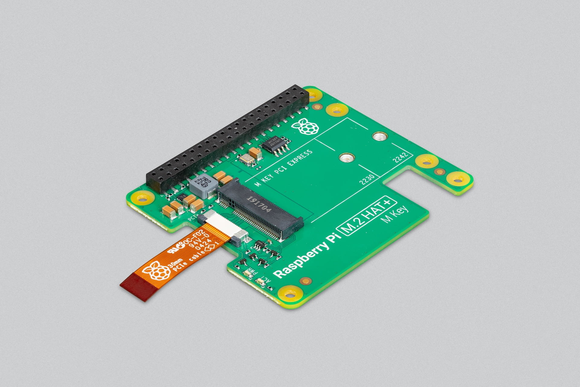 Raspberry Pi M.2 HAT+ for Raspberry Pi 5