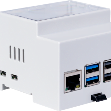 DIN Rail Mount Case til Pi 5