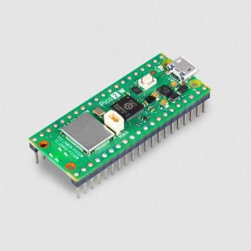 pico 2 w with headers